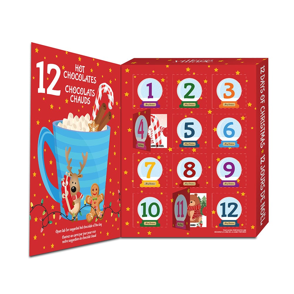 Gourmet du Village Beverages 12 Days of Christmas Hot Chocolate Advent Calendar