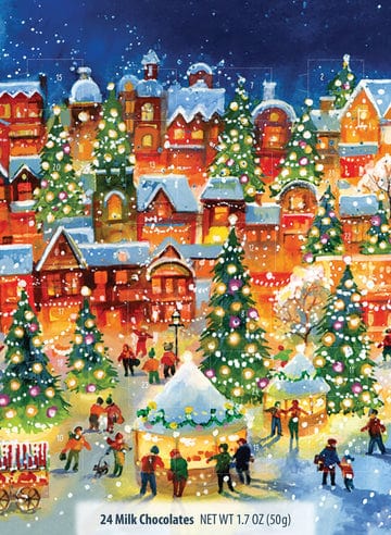 Milk Chocolate Modern Advent Calendar - Kitchen & Company