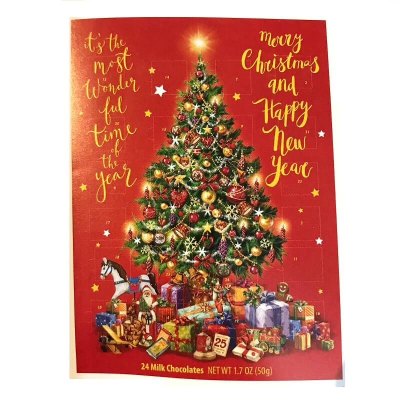 Milk Chocolate Modern Advent Calendar - Kitchen & Company