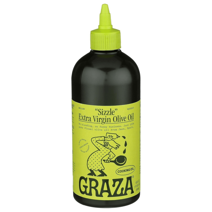 Graza Oils, Vinegar & Dressings Graza Sizzle Extra Virgin Olive Oil 500 ml