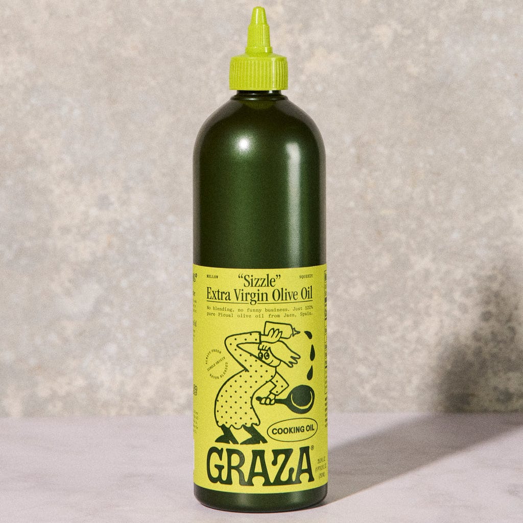 Graza Oils, Vinegar &amp; Dressings Graza Sizzle Extra Virgin Olive Oil 750 ml