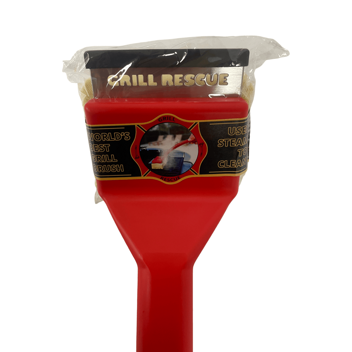 Grilling Accessories Grill Rescue Grill Brush with Scraper
