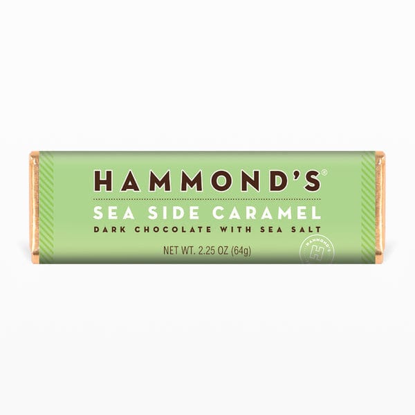 Hammonds Chocolate Hammond's Sea Side Caramel Dark Chocolate Bar