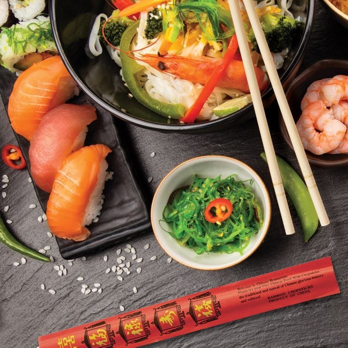 Harold Import Company Chopsticks Helen&#39;s Asian Kitchen Disposable Bamboo Chopsticks, 25 Pairs