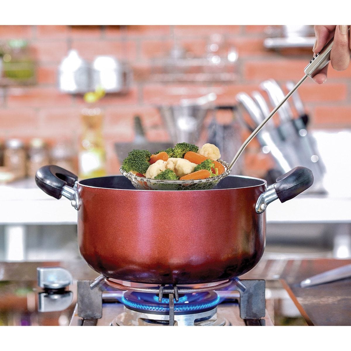 Strainer Helen's Asian Kitchen Spider Strainer 7in