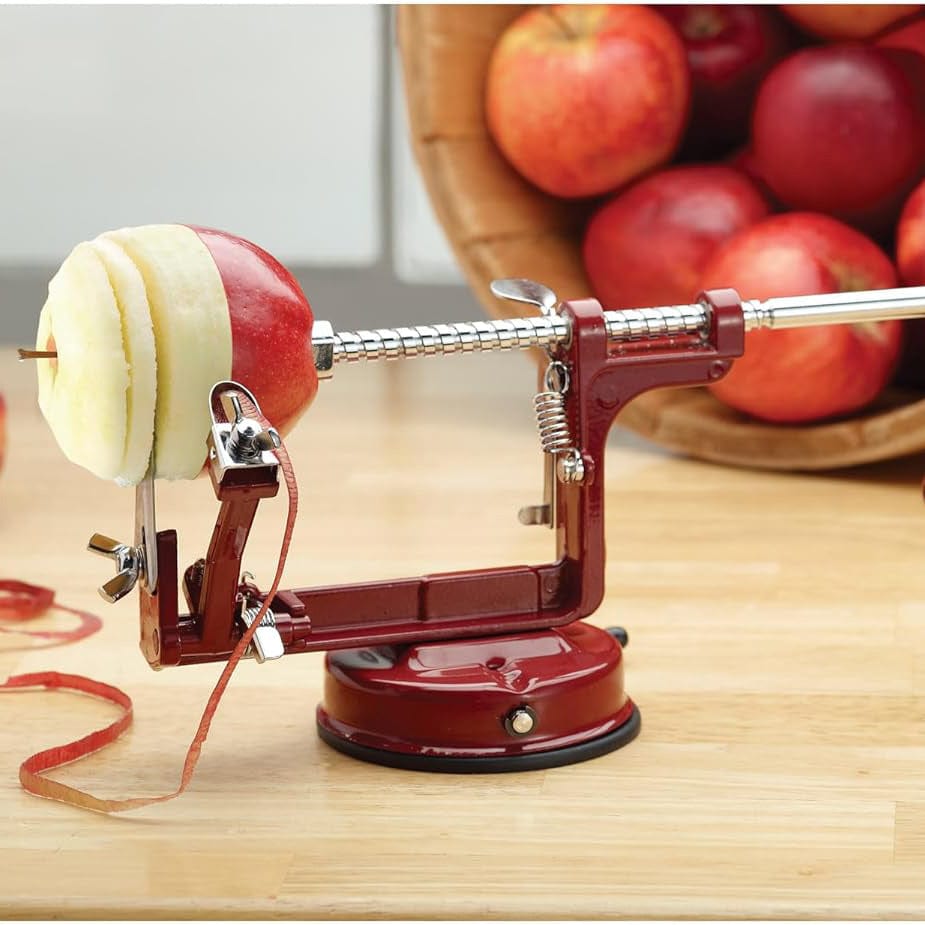 Harold Import Fruit Mrs. Anderson’s Apple Peeling Machine