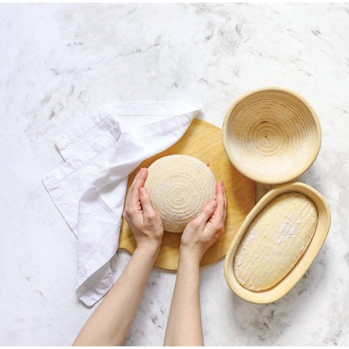 Mrs. Anderson's Baking Brotform Oval Bread-Proofing Basket
