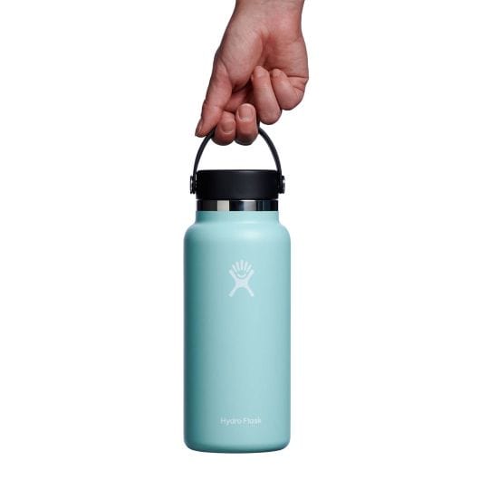 Hydro Flask Bottle, Wide Mouth, Pacific, 32 Ounce