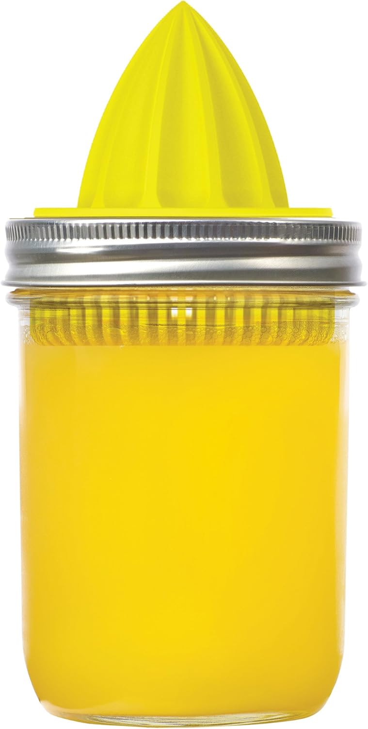 Jarware Canning Accessories Jarware Juicer Lid for Wide Mouth Mason Jars