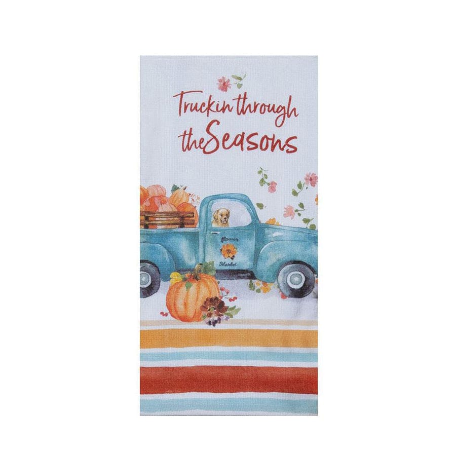 Kay Dee Designs Kitchen Towels Autumn Joy Truckin' Kitchen Towel