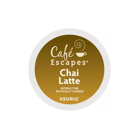 Café Escapes Chai Latte K-Cup Tea - 24 Count Box