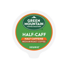 Green mountain coffee half caff best sale