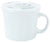 Kitchen & Company Dinnerware - Mugs 24 oz White Embossed Souper Mug