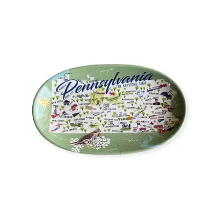 8" Pennsylvania Tidbits Tray