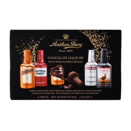 Kitchen & Company Chocolate Anthon Berg Liqueur Filled Chocolate 4 Piece Box