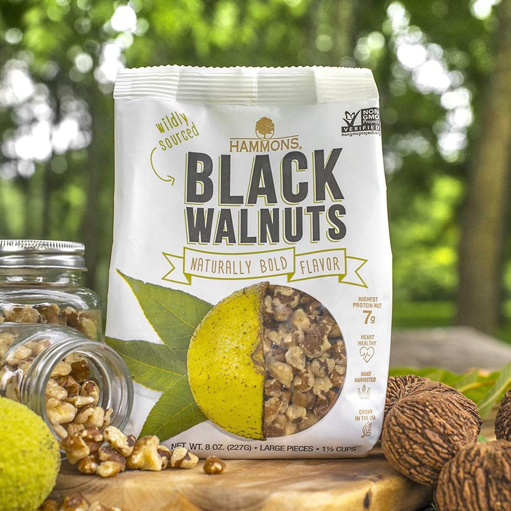 Kitchen &amp; Company Nuts Black Walnut Fancy Lg Shipper