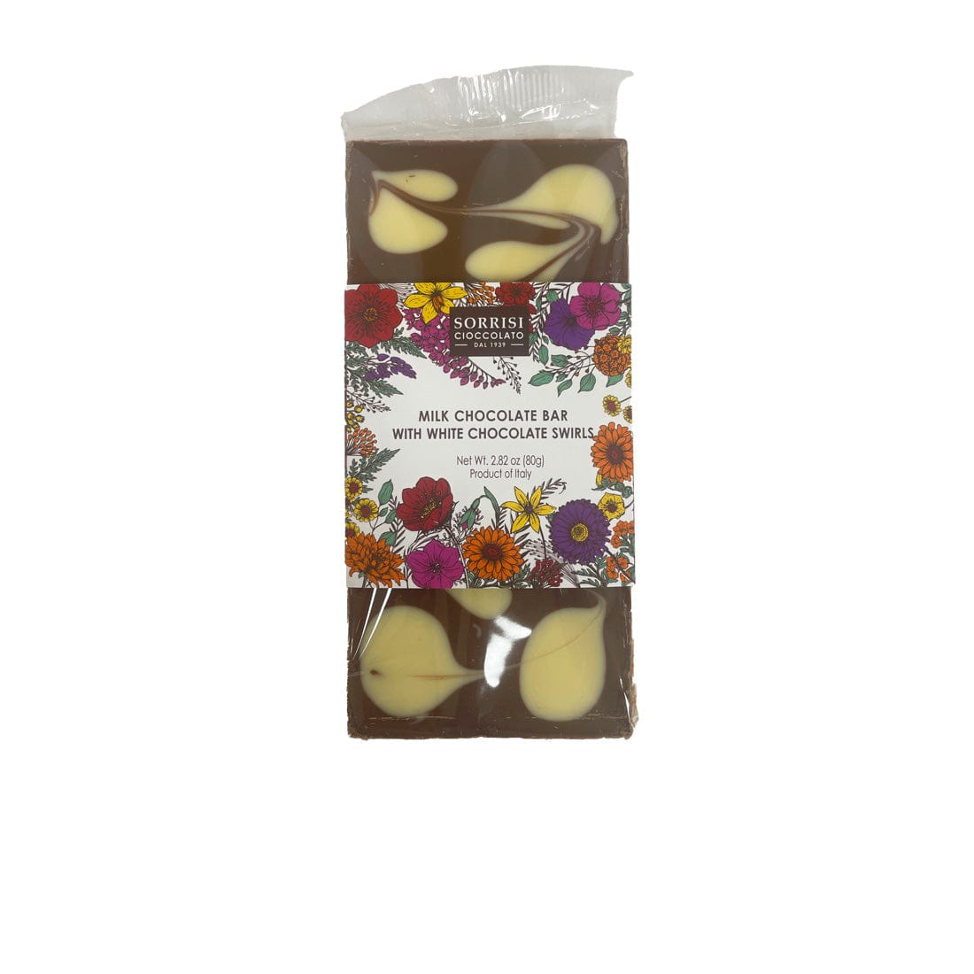 Kitchen & Company Candy Boella & Sorissi Milk Chocolate Bar with White Chocolate Swirls