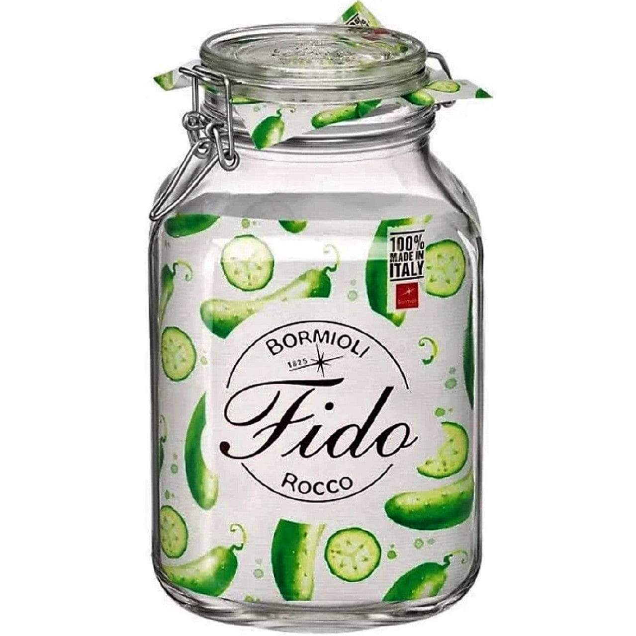 Kitchen & Company Glass Storage Bormioli Rocco Fido Jar - 3L (101.5 oz.) - Clear