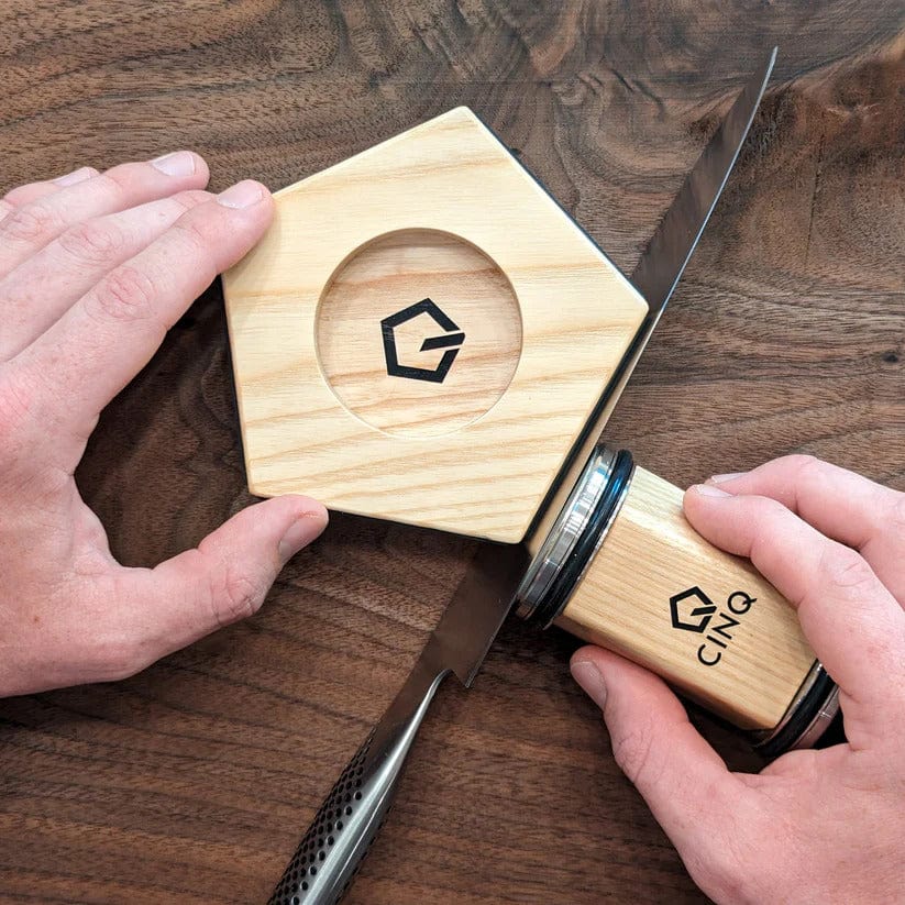 Kitchen &amp; Company Knife Accessories CINQ Rolling Knife Sharpener