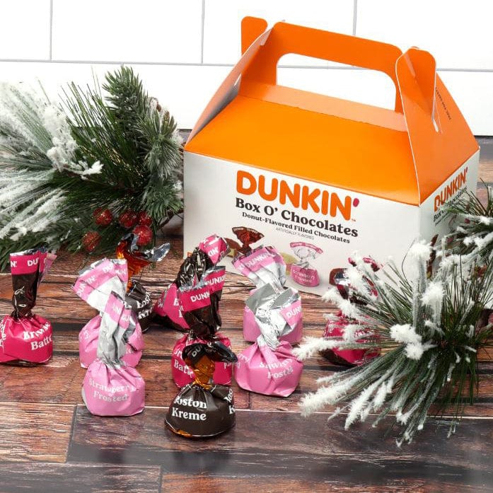 Kitchen &amp; Company Candy DUNKIN&#39; Donuts Box O&#39; Chocolates
