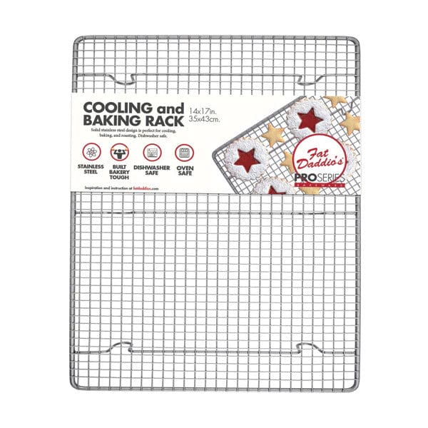 Kitchen & Company Baking Accessories Fat Daddio's Stainless Steel Cooling & Baking Rack 14 x 17