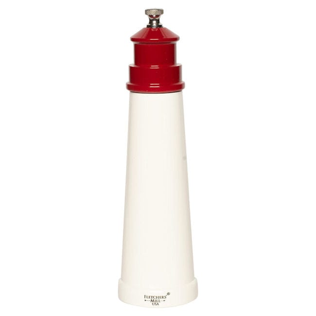 Kitchen & Company Salt & Pepper Fletchers' Mill 9" Lighthouse Pepper Mill - Red