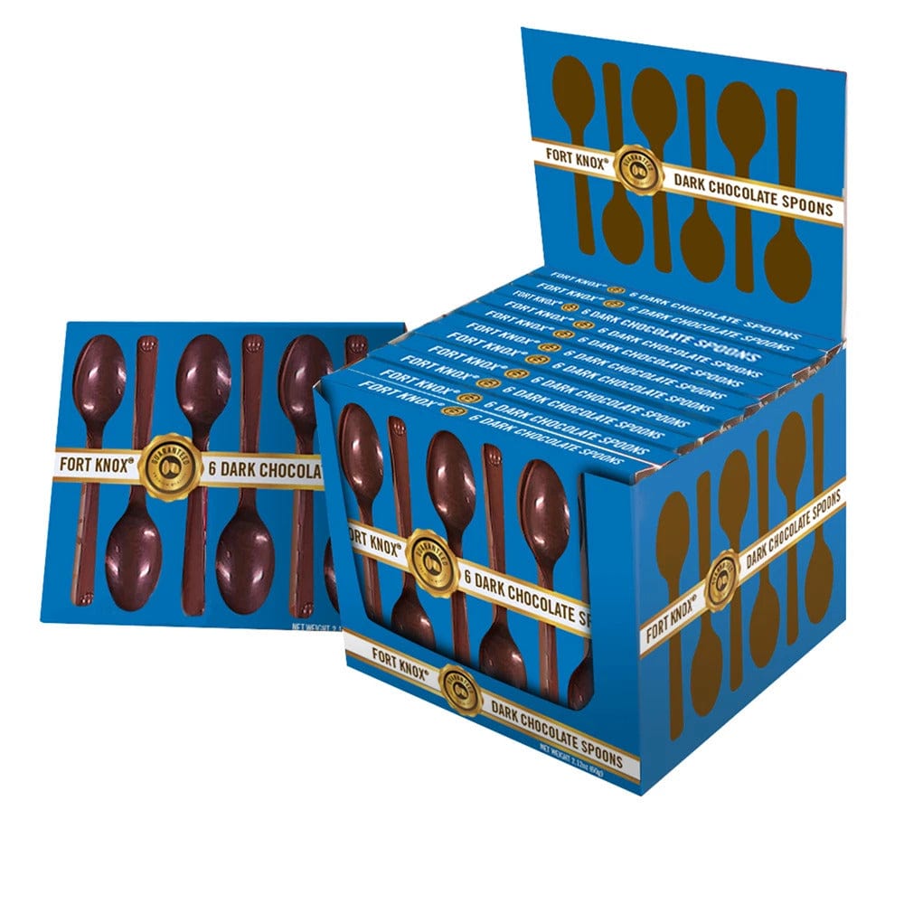 Kitchen &amp; Company Candy Fort Knox Dark Chocolate Spoons