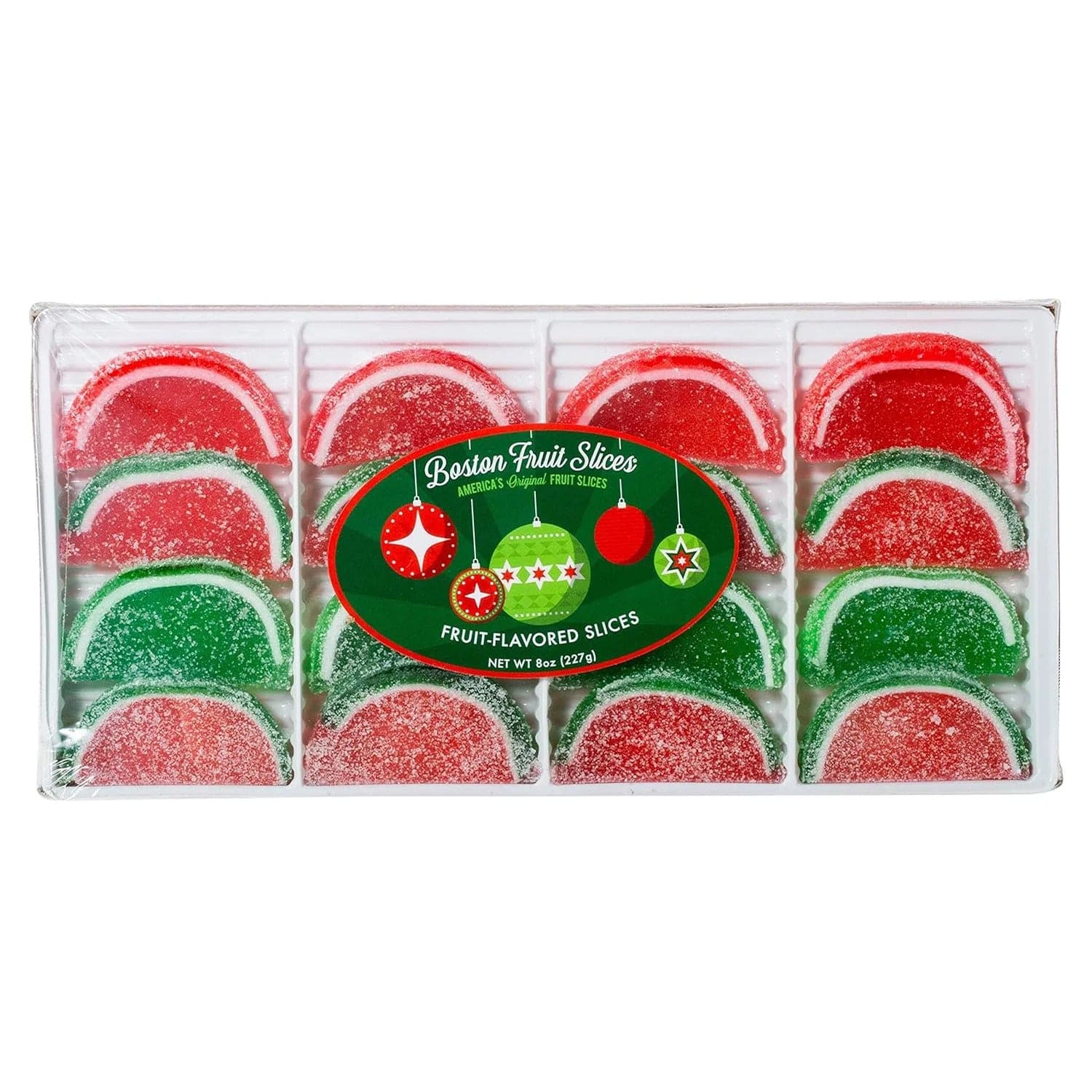 Kitchen & Company Candy Fruit Slices Holiday Tray 8oz