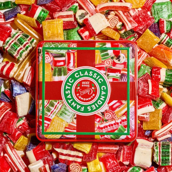 Kitchen &amp; Company Candy Hammond&#39;s Candies Christmas Classics Gift Tin