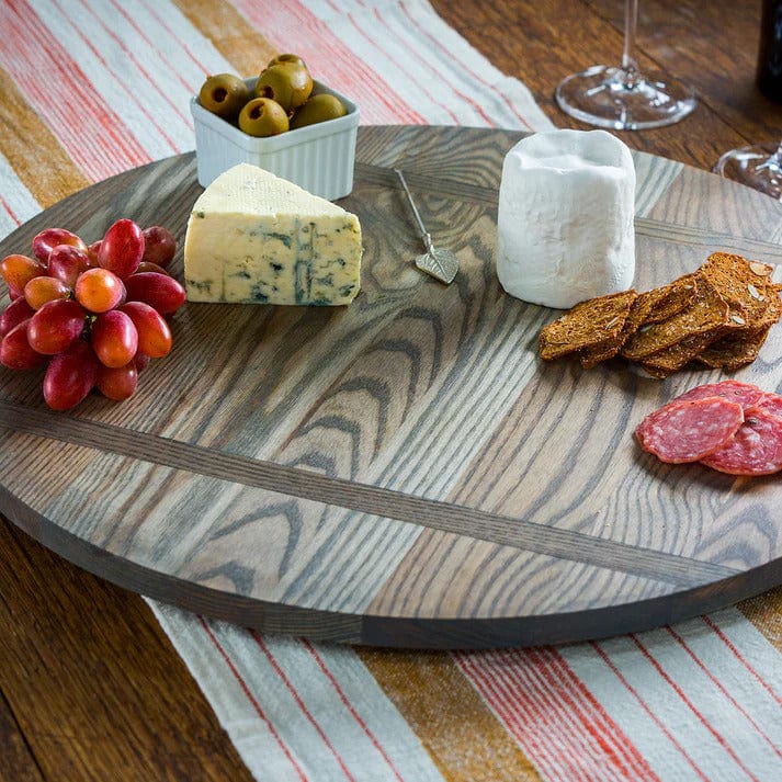 JK Adams Ash Driftwood Lazy Susan