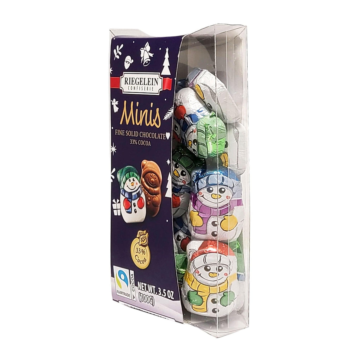 Kitchen &amp; Company Candy Mini Solid Snowmen 3.5oz