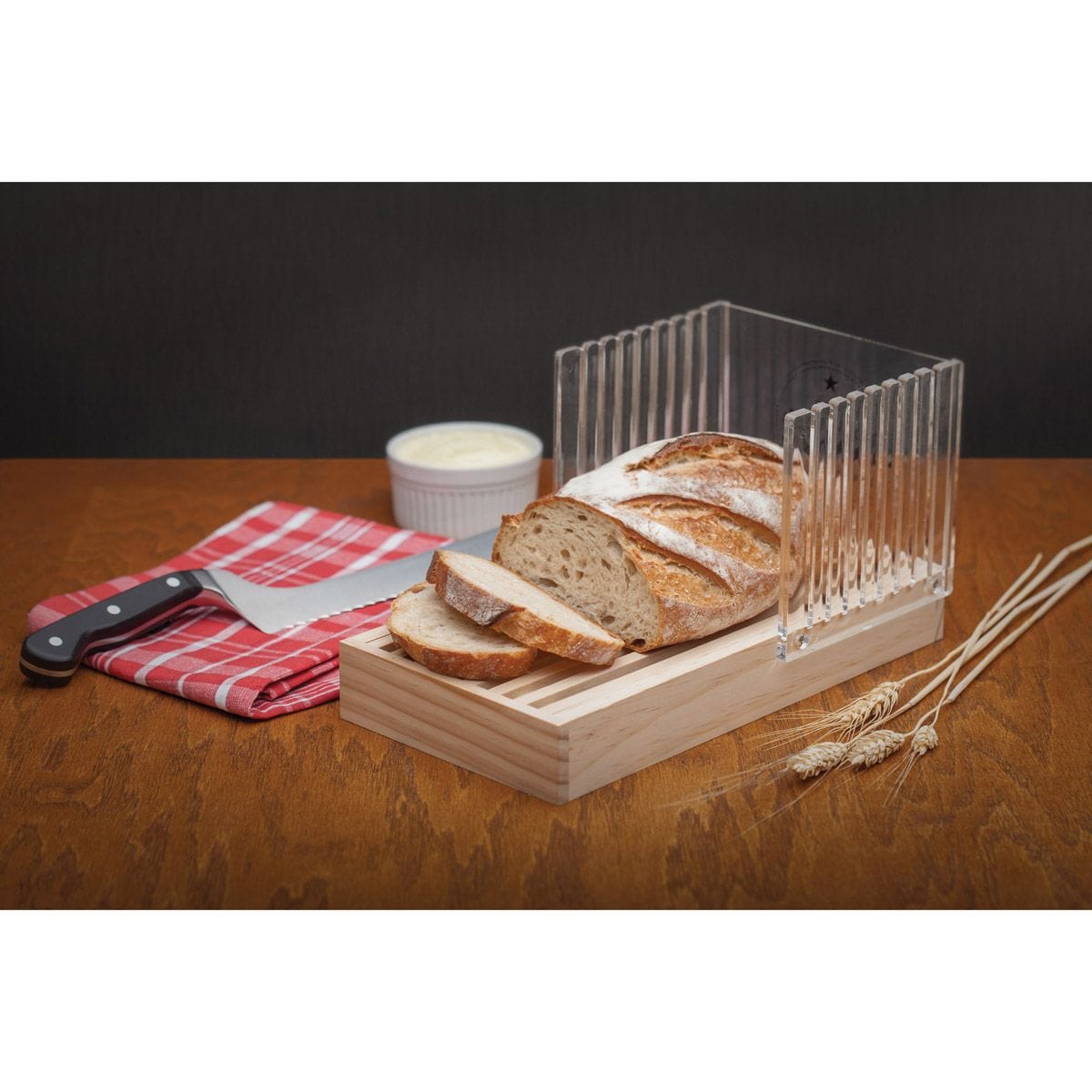 Mrs. Anderson's Baking Bread Slicing Guide