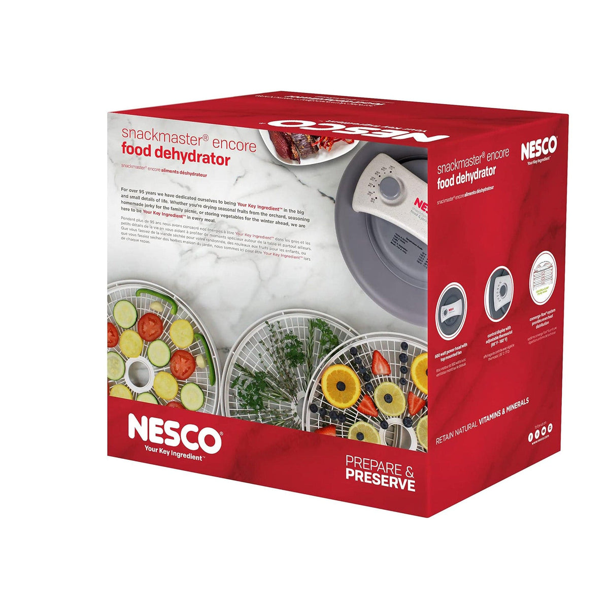 Kitchen &amp; Company Misc Canning Nesco Snackmaster Encore Food Dehydrator and Jerky Maker