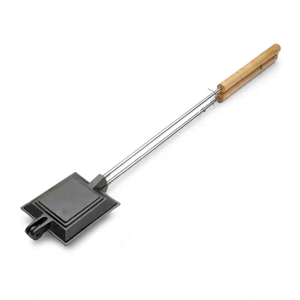 Kitchen &amp; Company BBQ Tools Old Mountain Square Single Sandwich Iron