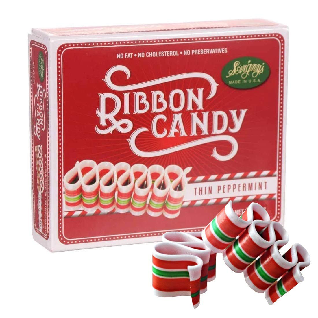 Kitchen &amp; Company Candy Ribbon Candy Peppermint 3 oz