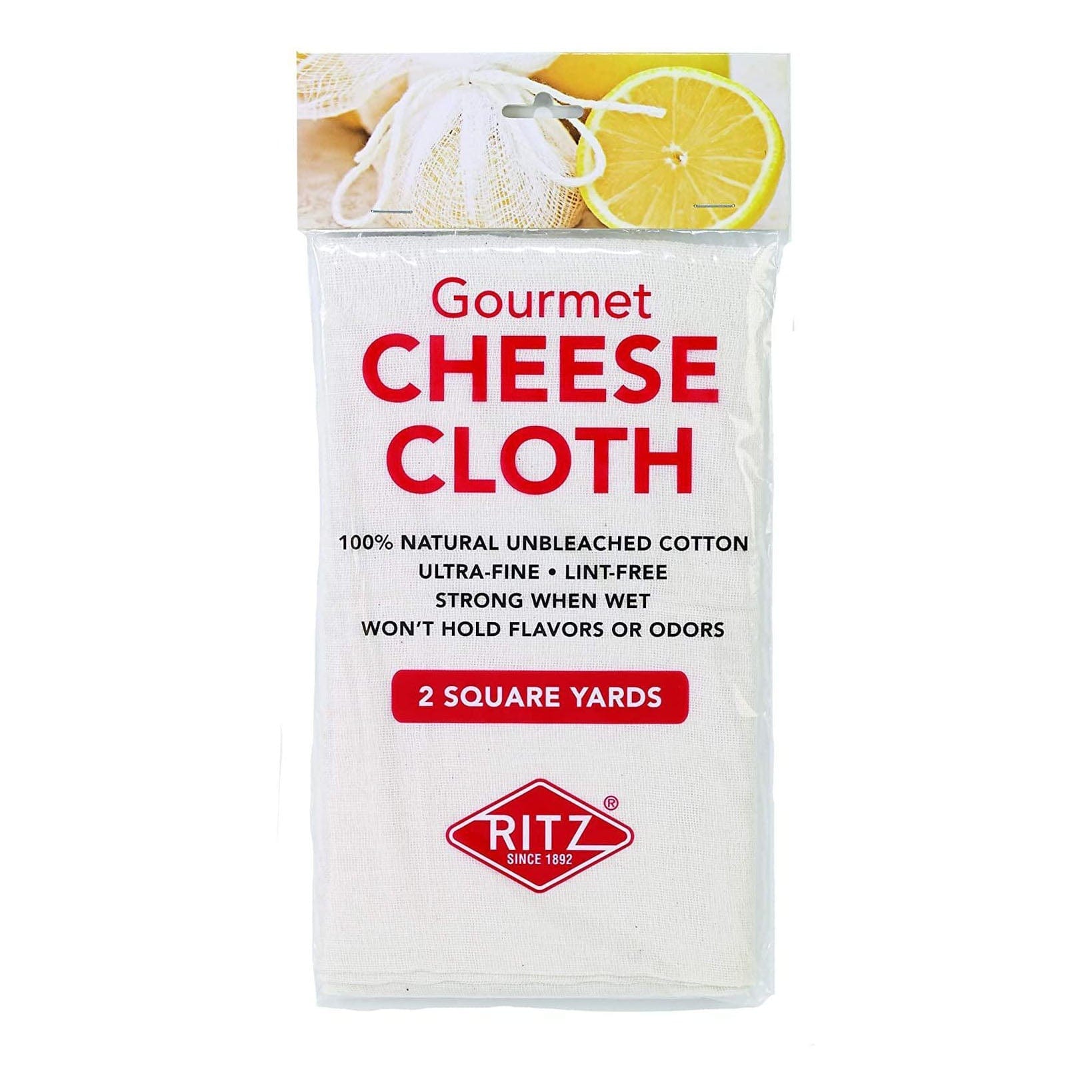 Kitchen & Company Canning Accessories Ritz Gourmet Unbleached Cheese Cloth