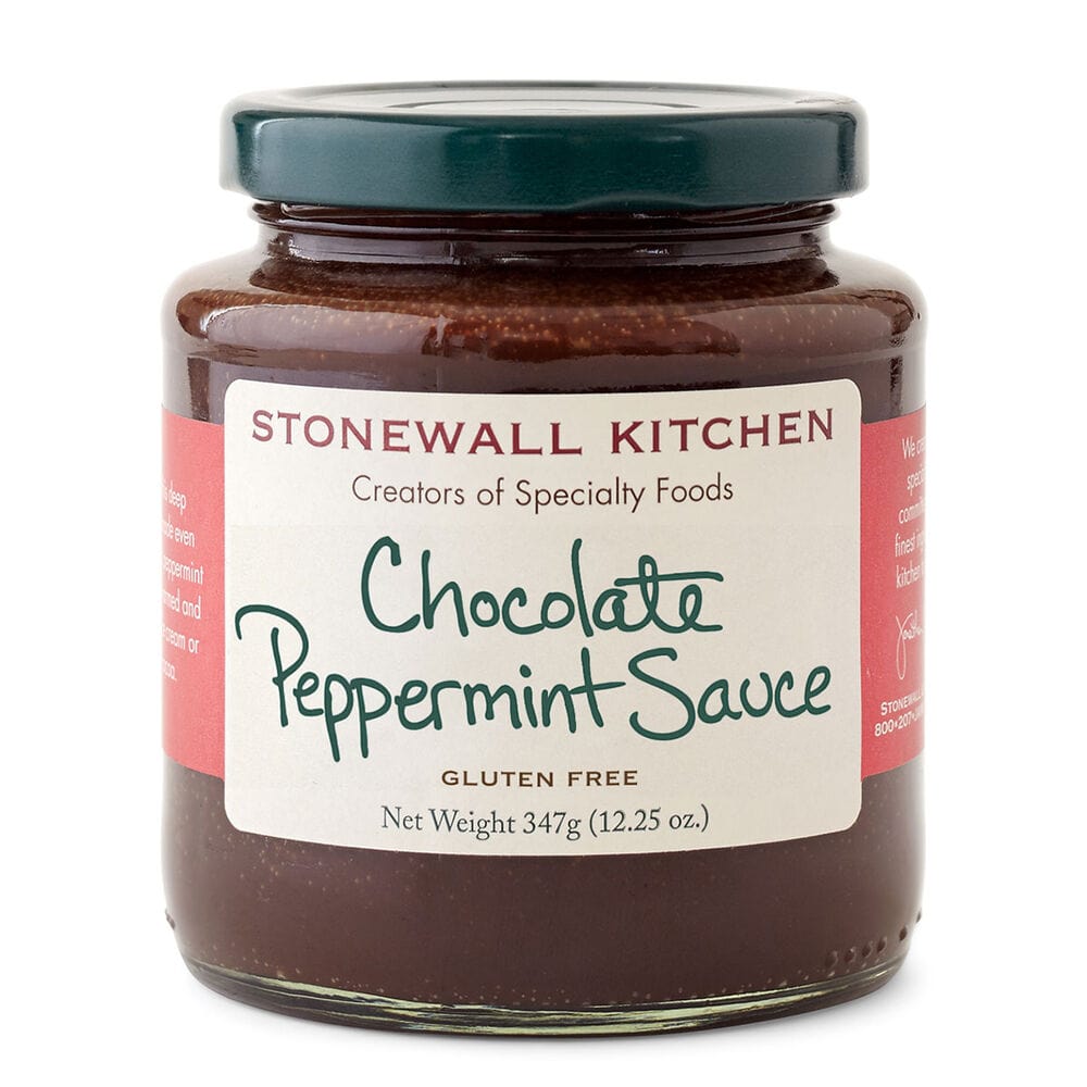 Stonewall Kitchen Chocolate Peppermint Sauce 12 oz
