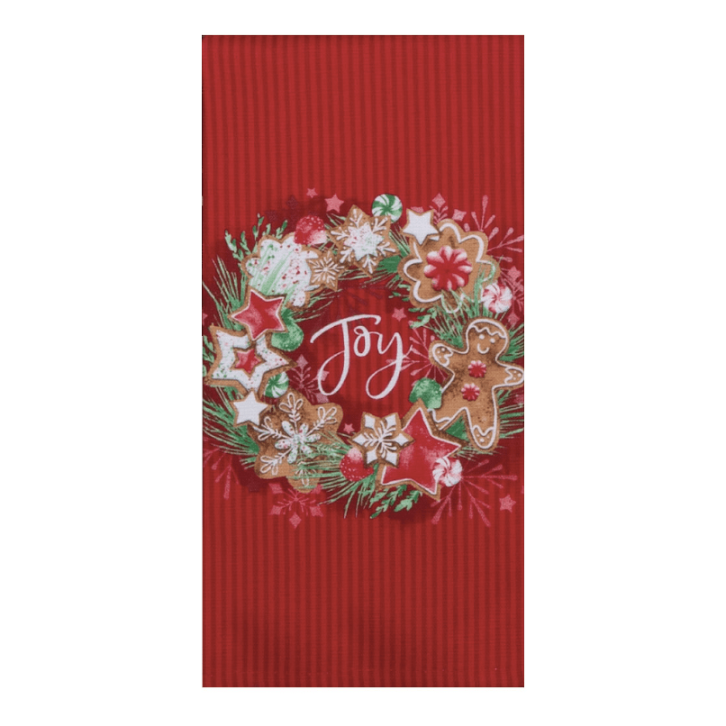 Kitchen &amp; Company Kitchen Towels Sweet Ginger Joy Dual Purpose Towel