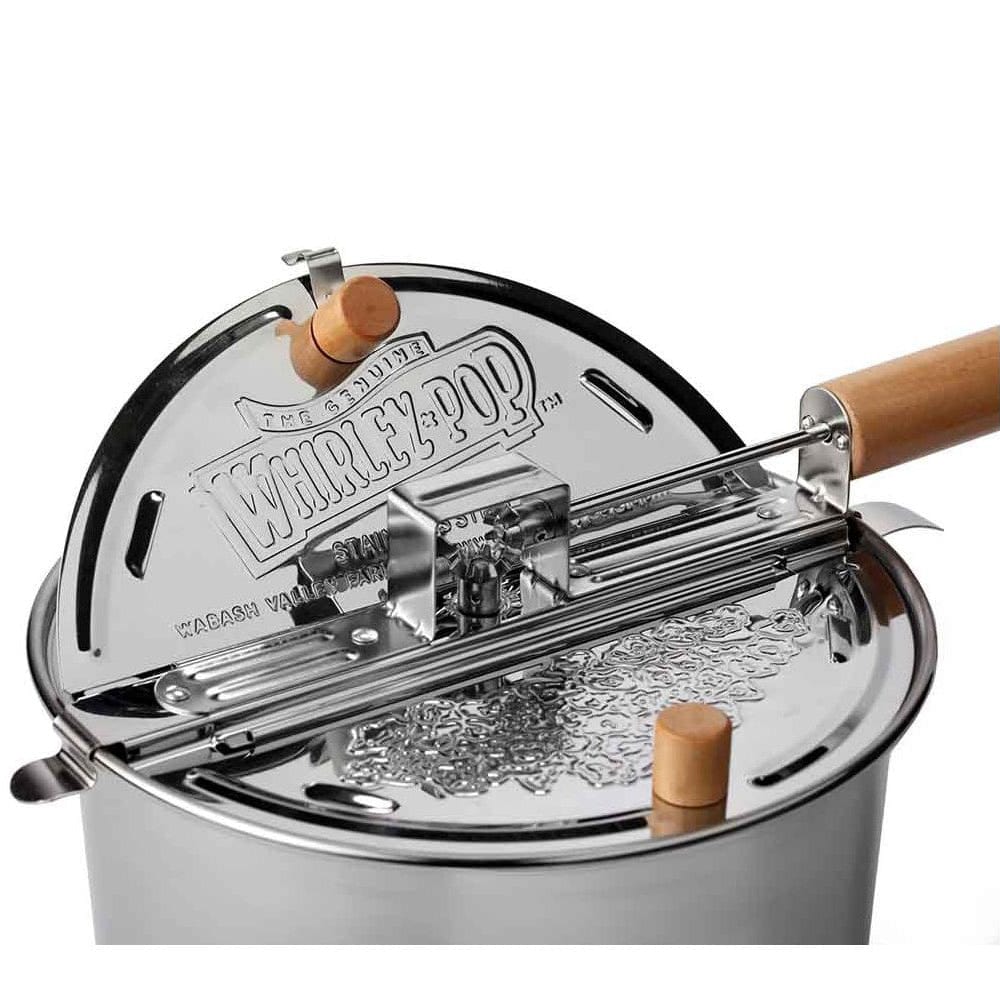 Specialty Cookware Whirley Pop Stainless Steel Popcorn Popper