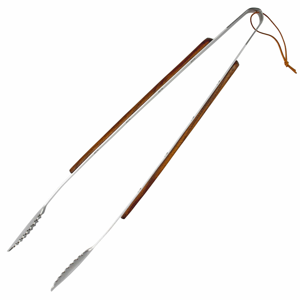 Lamson Premier 20" BBQ Tongs - Walnut