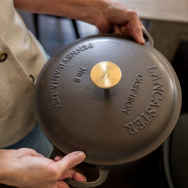 Lancaster Cast Iron 5 Qt Dutch Oven
