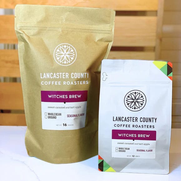 Lancaster County Coffee Roasters Ground Coffee - Flavored Lancaster Coffee Roasters Witches Brew 12 oz Coffee