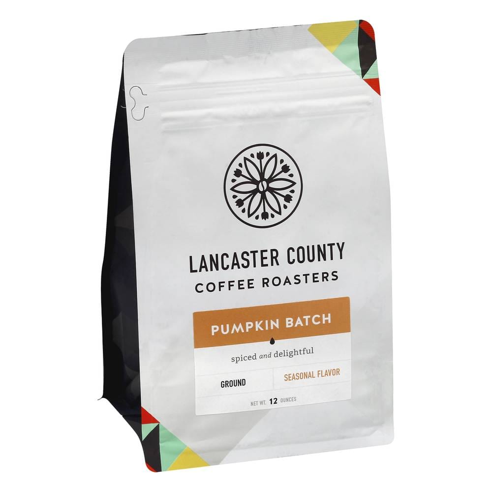 Lancaster County Coffee Roasters Ground Coffee - Flavored Lancaster County Coffee Roasters Pumpkin Batch Coffee 12 oz