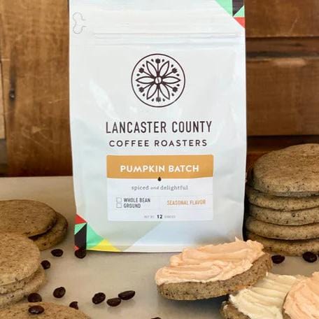 Lancaster County Coffee Roasters Ground Coffee - Flavored Lancaster County Coffee Roasters Pumpkin Batch Coffee 12 oz