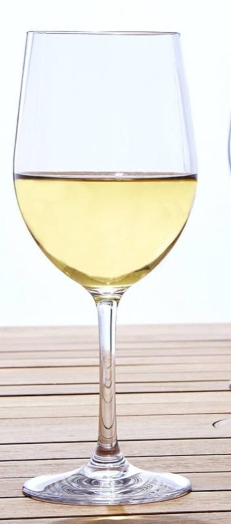 LeadingWare 12 oz Acrylic White Wine Glass