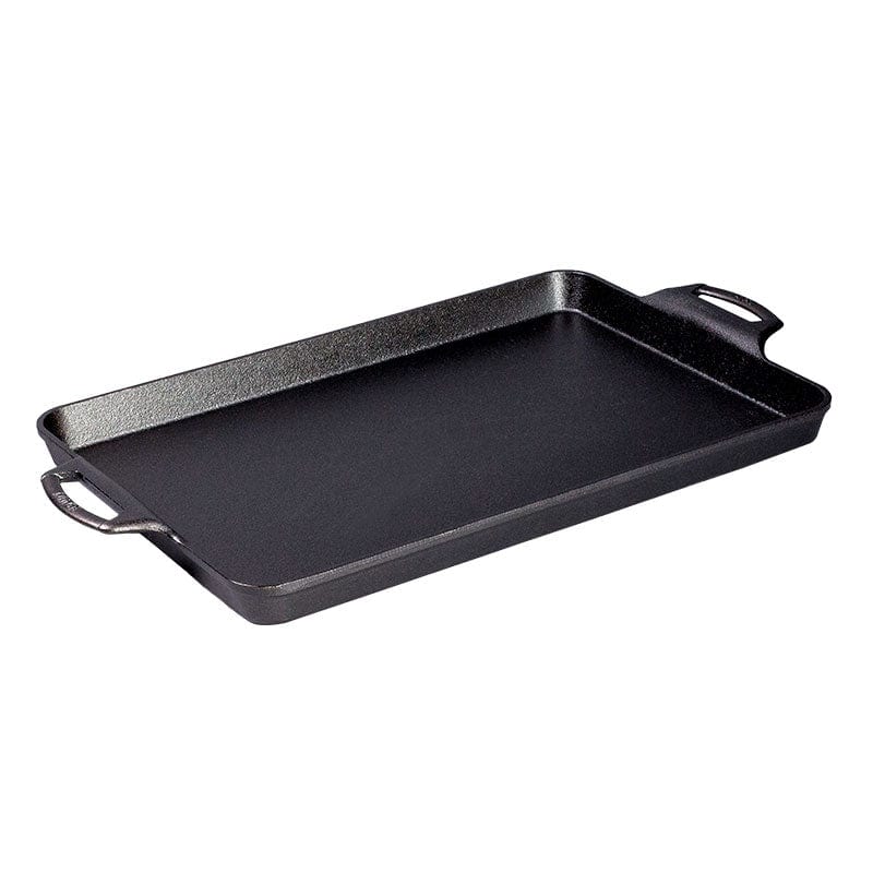 Lodge 15.5 x 10.5 Inch Seasoned Cast Iron Baking Pan