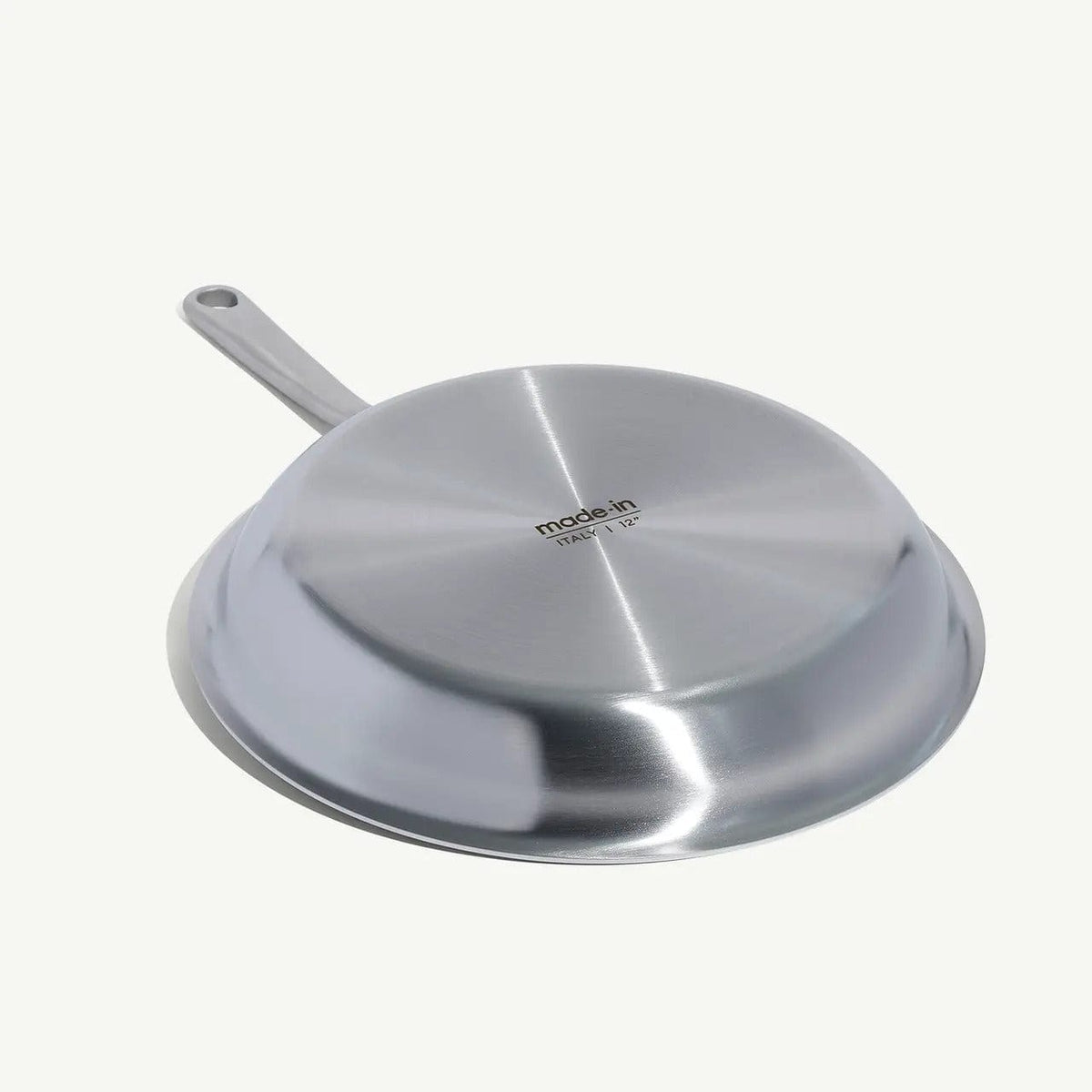 Made in Cookware Frypans &amp; Skillets MADE IN 12&quot; Stainless Clad Frying Pan