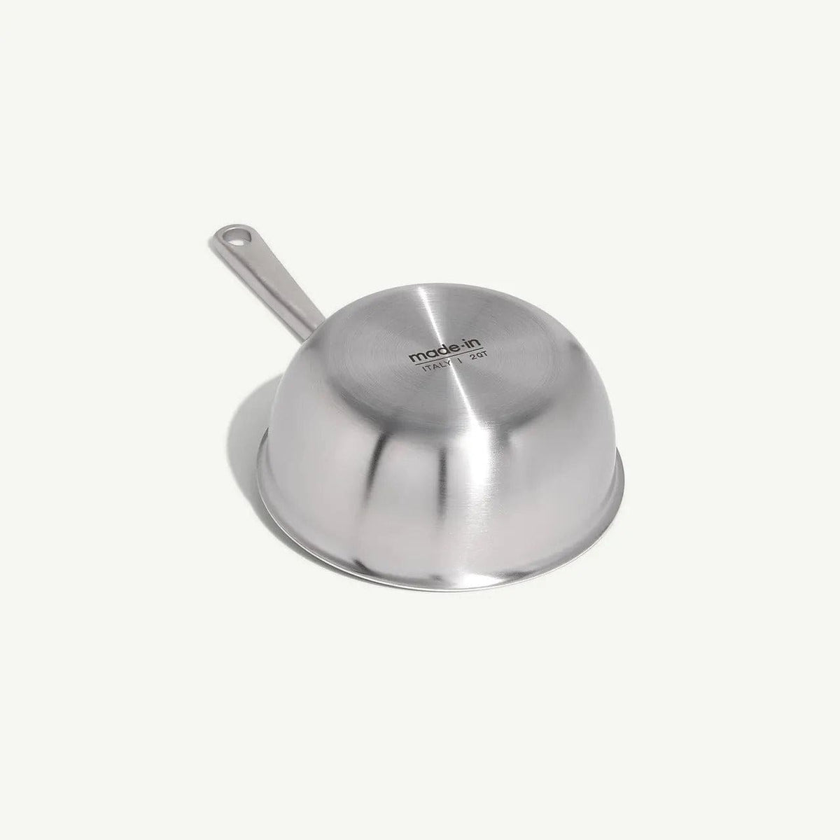 Made in Cookware Sauce &amp; Saute Pans MADE IN 2 QT Stainless Clad Saucier with Lid