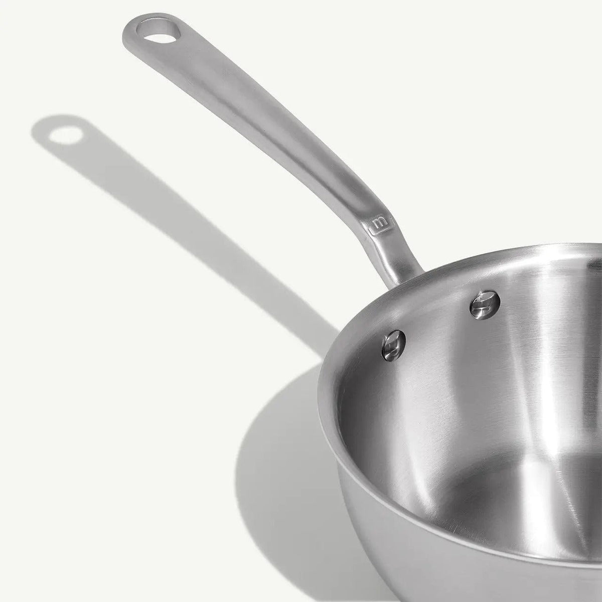 Made in Cookware Sauce &amp; Saute Pans MADE IN 2 QT Stainless Clad Saucier with Lid