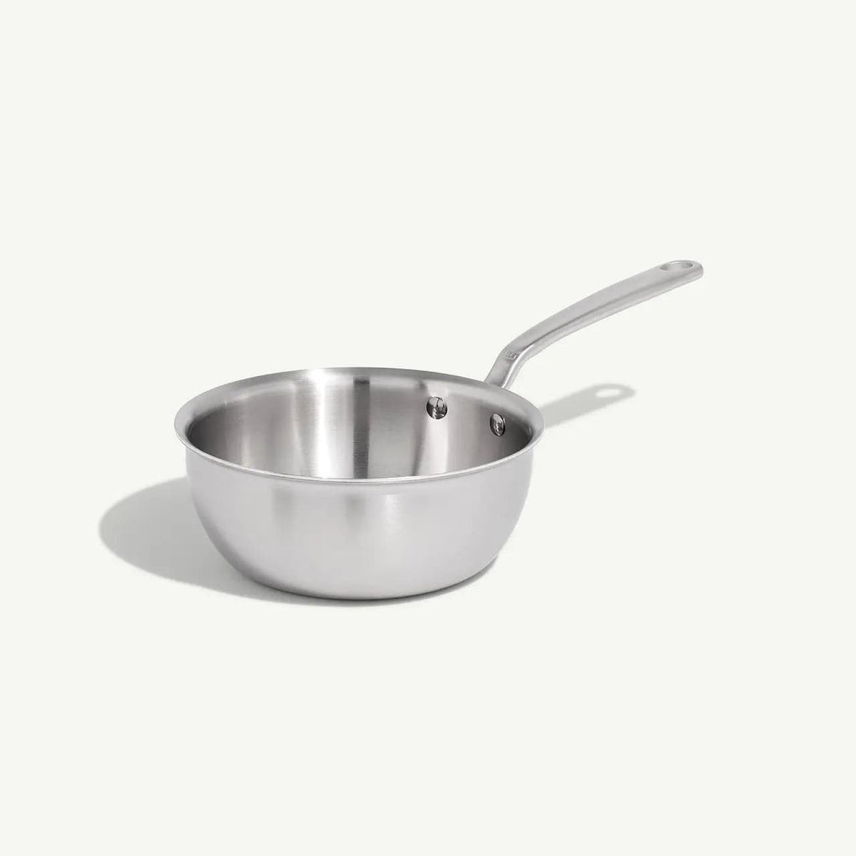 Sauce & Saute Pans MADE IN Cookware 2 QT Stainless Clad Saucier with Lid